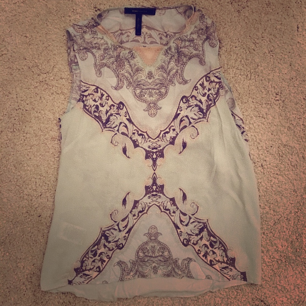 Sleeveless blouse, BCBGMaxAzria